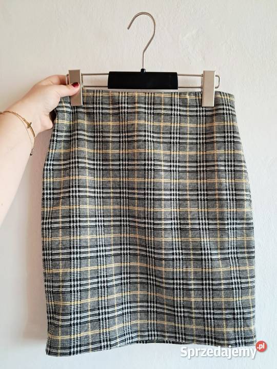 Spódniczka mini w kratkę Łódź