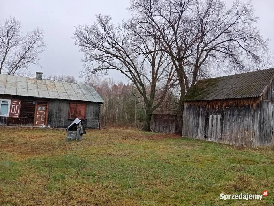 Siedlisko budynki gospodarcze 2 ha jeziora do remontu Nowy Antonin