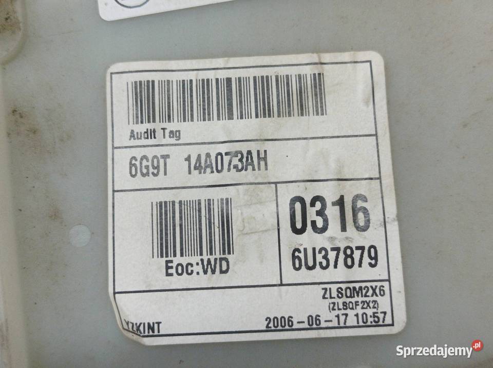 MODUŁ 6G9T14A073AH Ford S I 20062015 Komputery