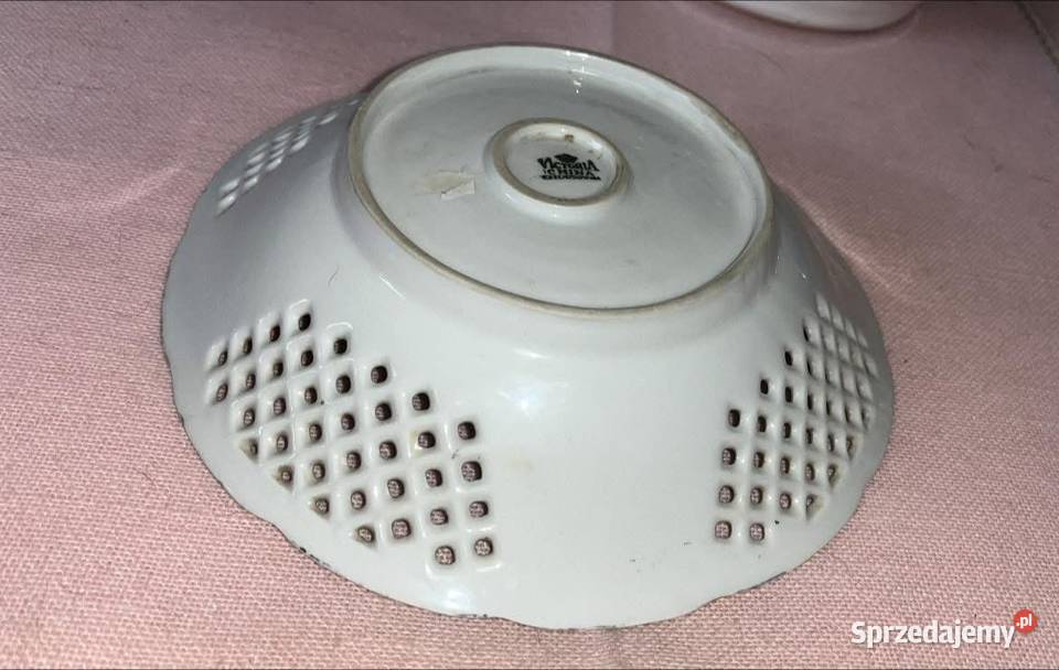 Miseczka Victoria Czechoslovacia Winogrono Porcelana i szkło Gdańsk