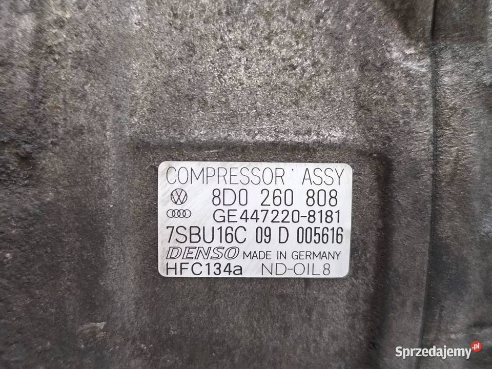 SPRĘŻARKA KLIMATYZACJI 8D0260808 19 TDI VW