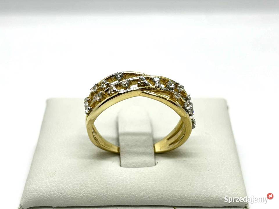 Nowy Złoty Pierścionek pr 585 402g R20 Elbląg