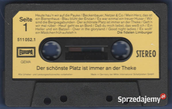 Miejsce zawsze znajduje się barzeDie Fidelen Gliwice sprzedam