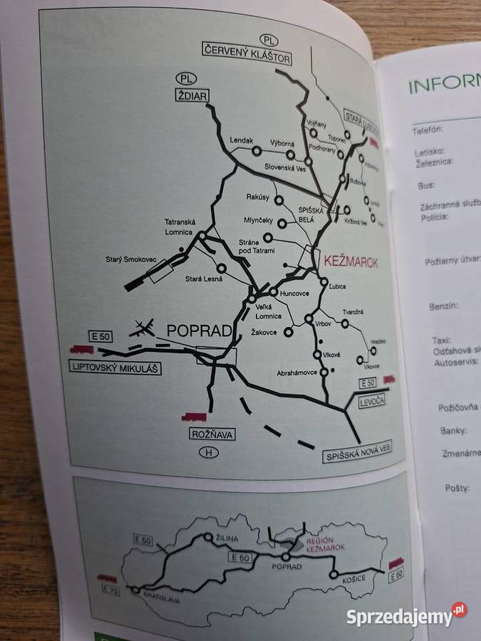 Region Keżmarok Slovensko j słowacki Kraków