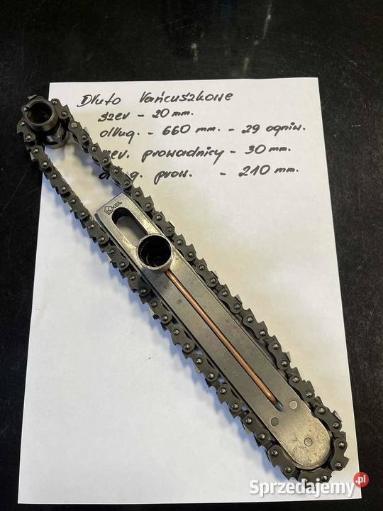 Dłuto łańcuszkowe 20mm dłutownica podkarpackie Czarna