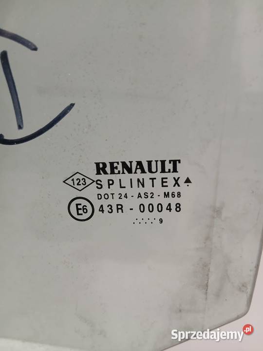 Szyba Drzwi Lewa Tylna Renault Megane 9902 sprzedam
