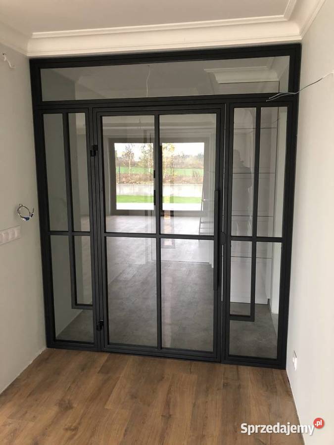 Dzwi loftowe ścianki loftowe przeszklenia podlaskie Łomża