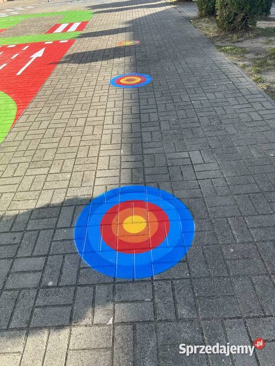 Tarcze 45 6090gry podwórkowe chodnikowe Strefy Sandomierz