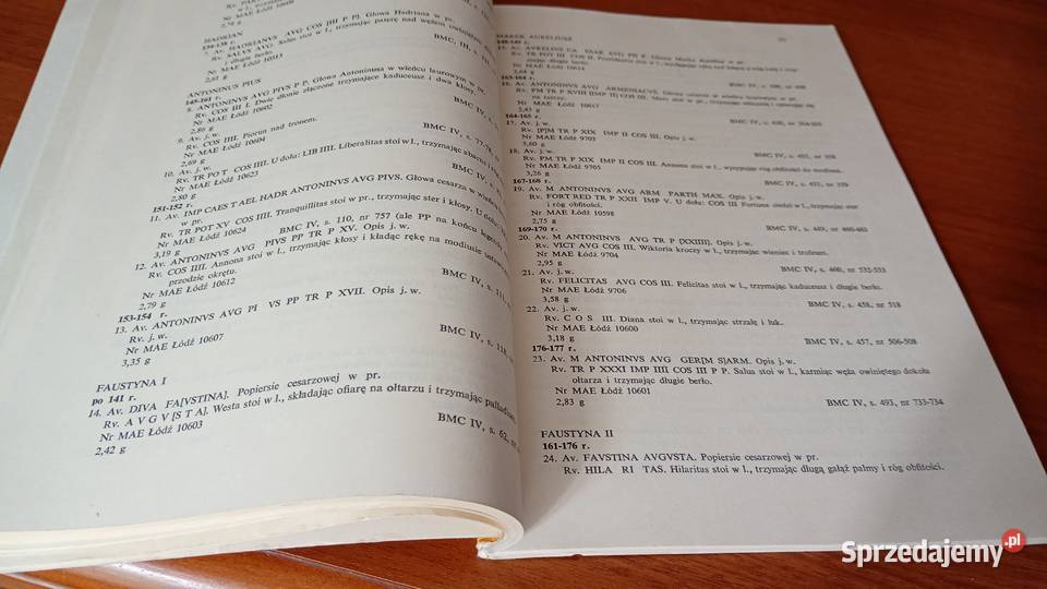 Skarb denarów rzymskich z Drzewicza Aleksandra Rok wydania 1976