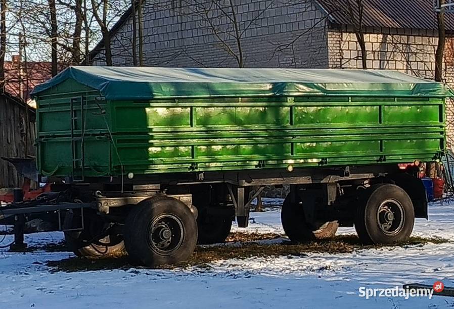 Przyczepa rolnicza 12t WywrotkaSzczelna śląskie Szczekociny