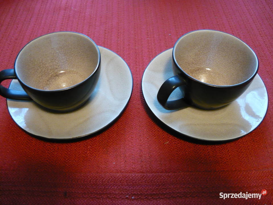 Filiżanki ze spodkami Myszków