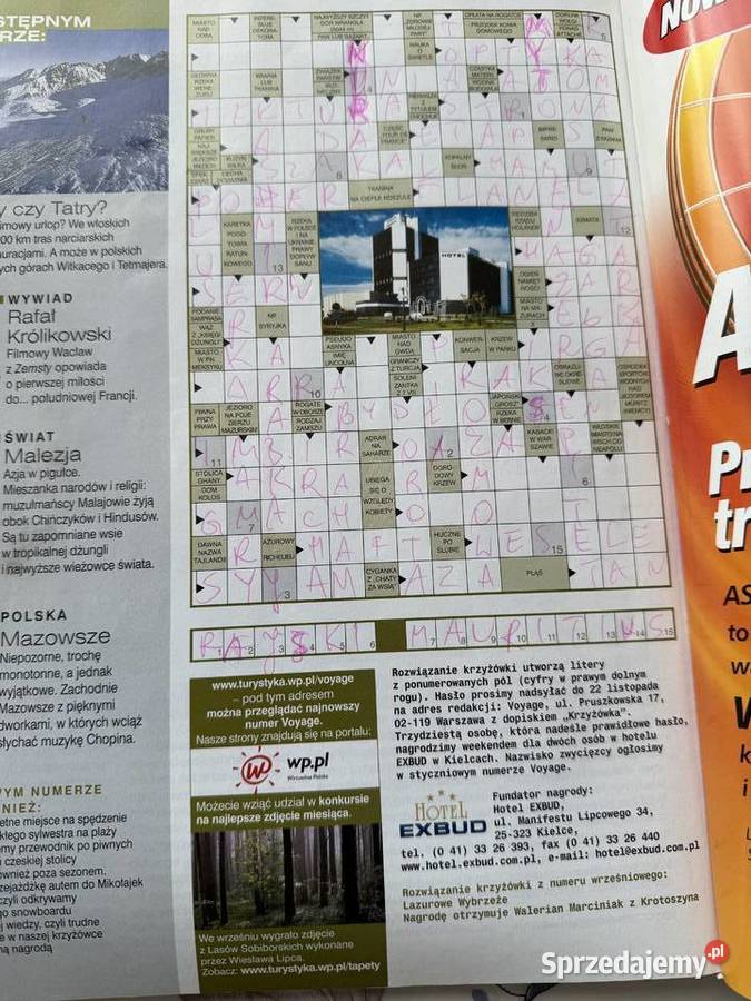 VOYAGEmiesieczniki 2001 do 2003 r Lublin