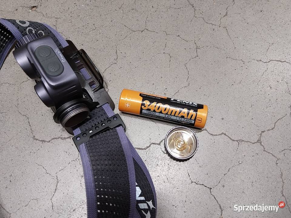 Latarka czołowa Fenix HM65RDT ciemnofioletowa Czeladź