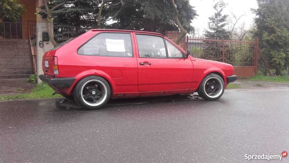 Vw Polo 86c coupe aluminiowe felgi sprzedam
