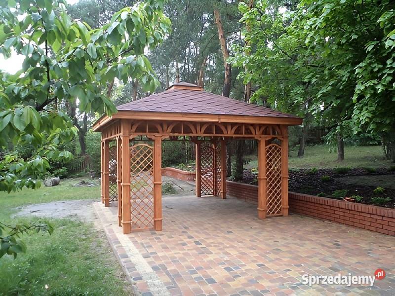 ALTANA 5 DREWNIANA KWADRATOWA 3x3 OGRODOWA Parzymiechy