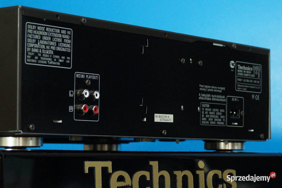MAGNETOFON KASETOWY TECHNICS RSBX501 AUTOREVERS Jerzmanowice sprzedam