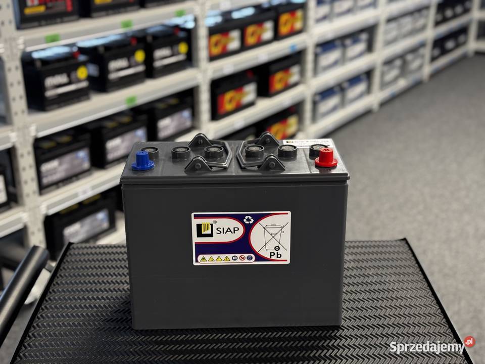 Akumulator trakcyjny SIAP 6GEL105 12V 105Ah C5 podkarpackie Jasło