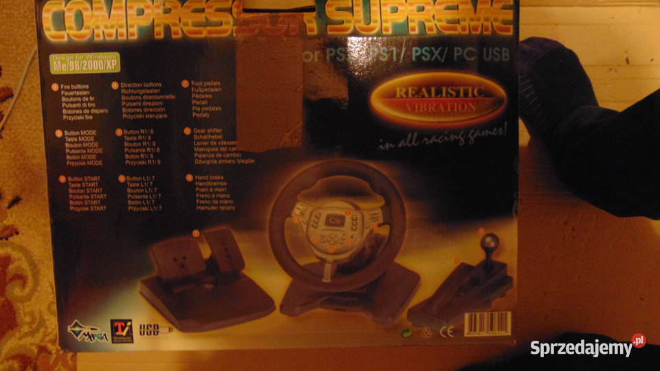 Kierownica do gier Compressor Supreme Białystok