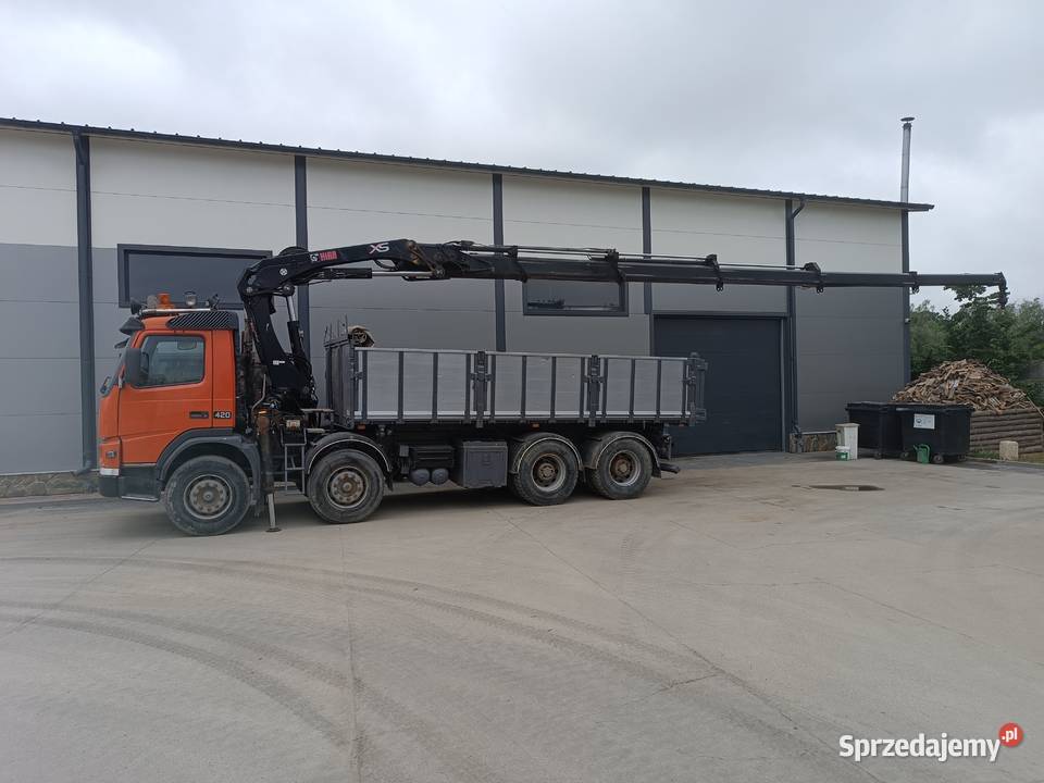 Volvo FM 12 420 Hiab 2445 dump Kiełpino sprzedam