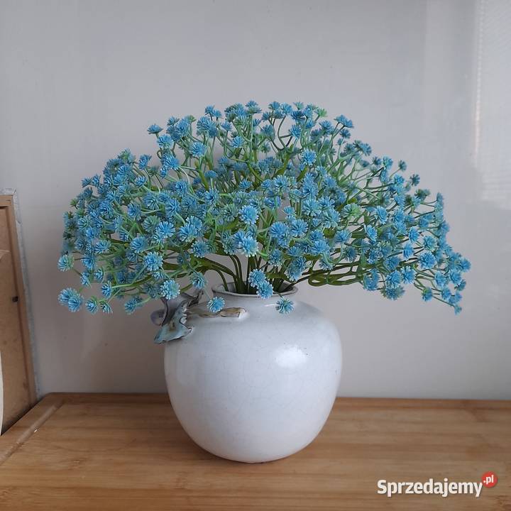 Wiązanka kwiatów Gipsówka niebieska Bukiet 20