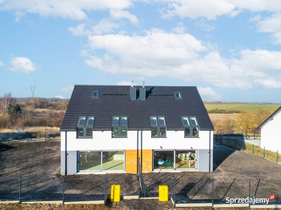 Nowoczesny Dom z garażem 136 m2 28 m2 poddasza Siadło Dolne