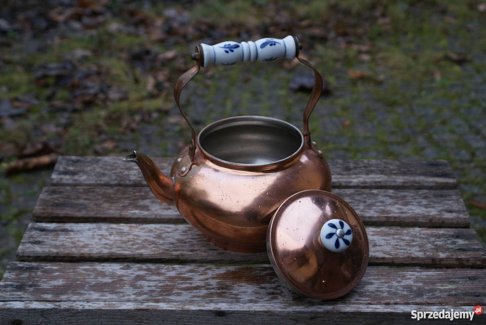 Czajnik miedziany poj 15 l Warszawa sprzedam