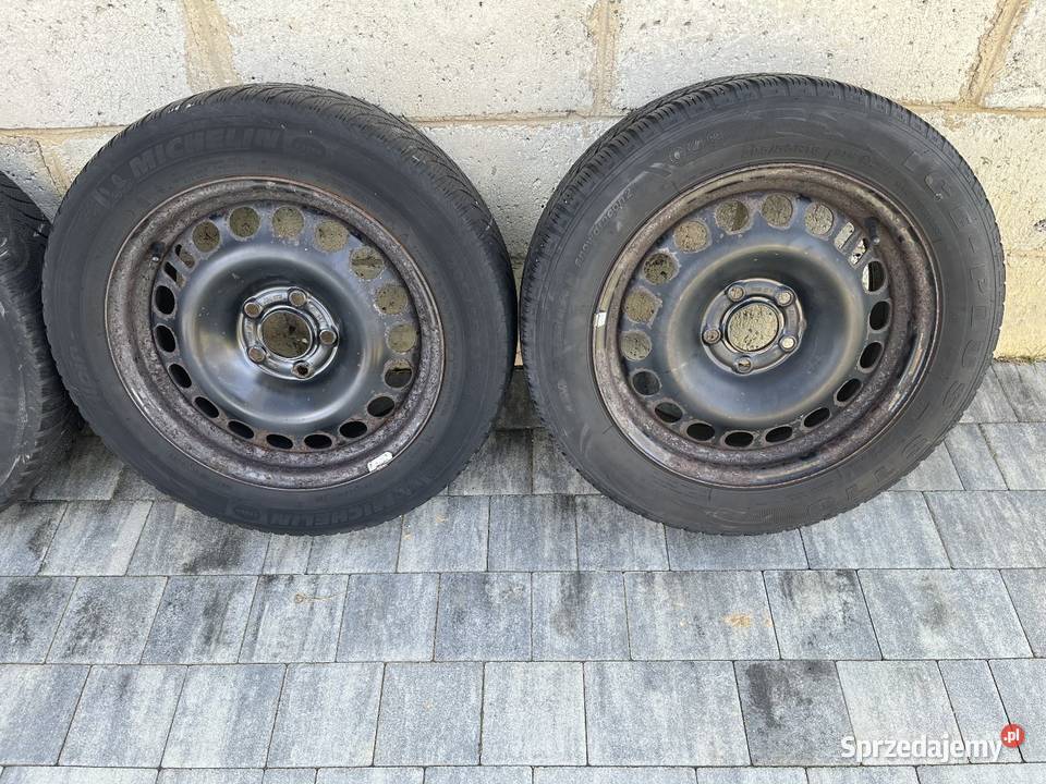 Koła stalowe Opel 16 5x110 ET 37 z oponami sprzedam