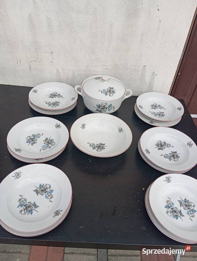Serwis obiadowy Porcelana i szkło Poręba