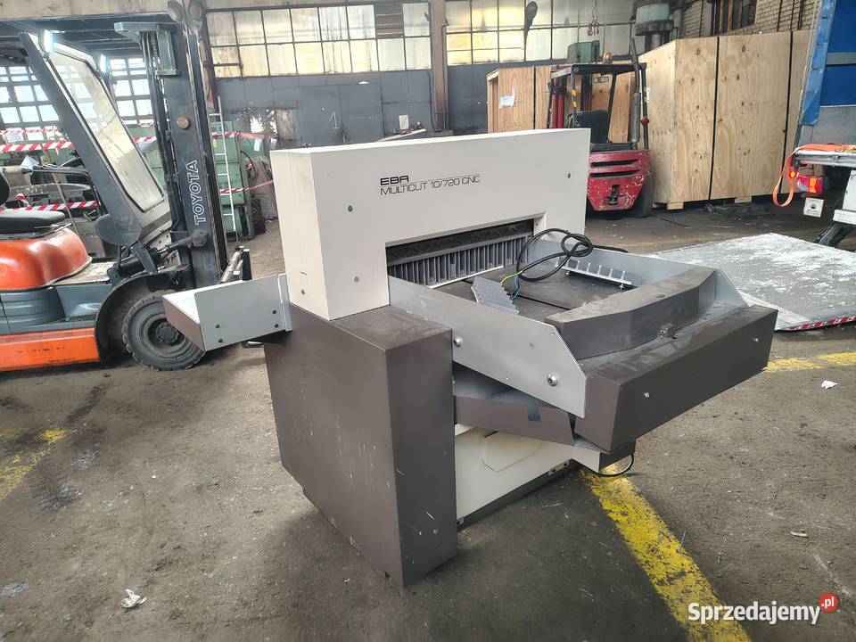 Gilotyna EBA Multicut 10720 CNC Pozostałe łódzkie Łódź