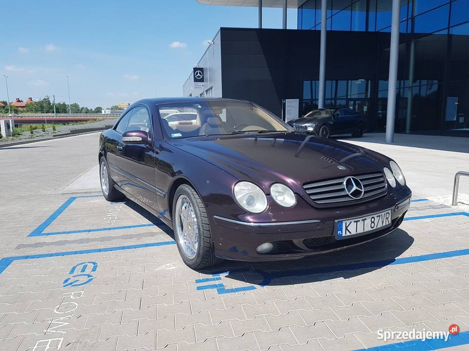 Mercedes CL600 V12 Salon Polska bezwypadkowy Gliwice