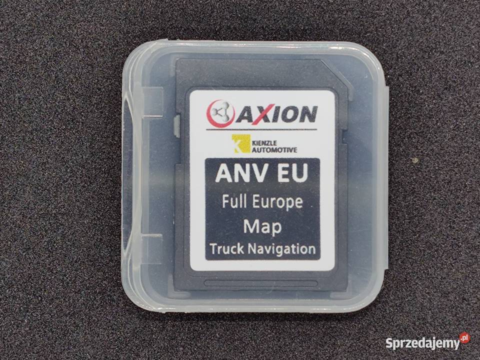 Aktualizacja map systemów multimedialnych AXION Sandomierz