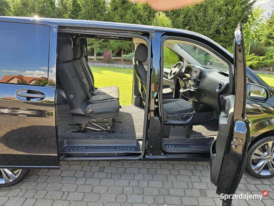 Mercedes Vito 22 Diesel 100 BEZWYPADKOWY Piękny Warszawa