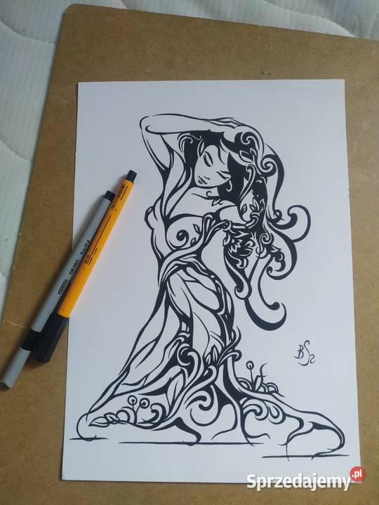 Rysunek drzewna 2 cienk blok t A4 250 gm2