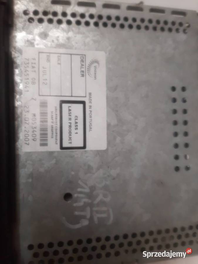 Fiat Bravo II radio fabryczne radio kod Ksawerów