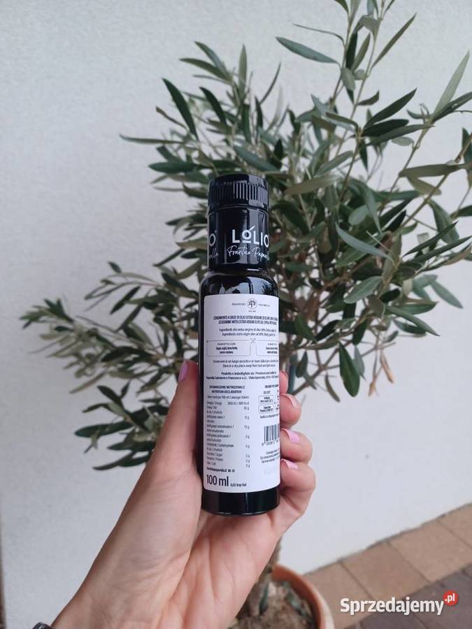 Naturalna włoska oliwa virgin z aromatem Oliwa Gniechowice