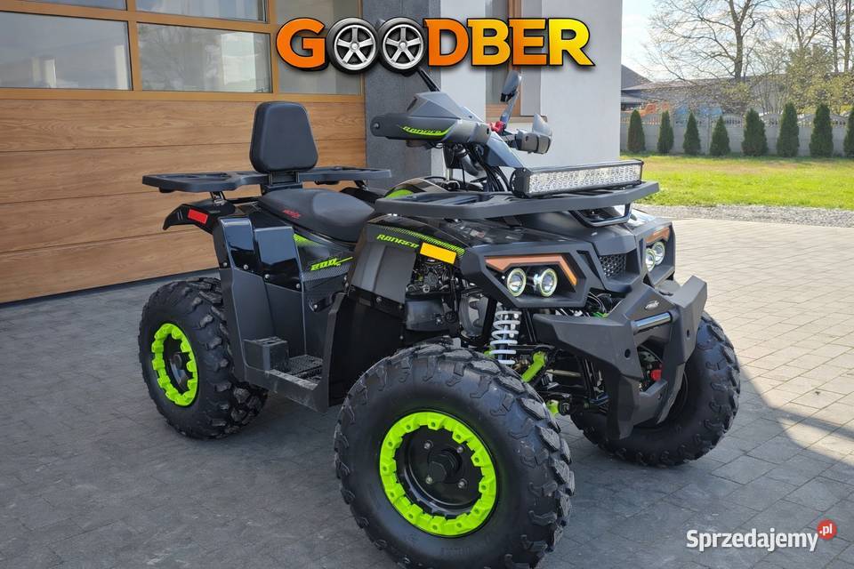 Quad Asix Ranger 200 RR mega wyposażony duży 1km