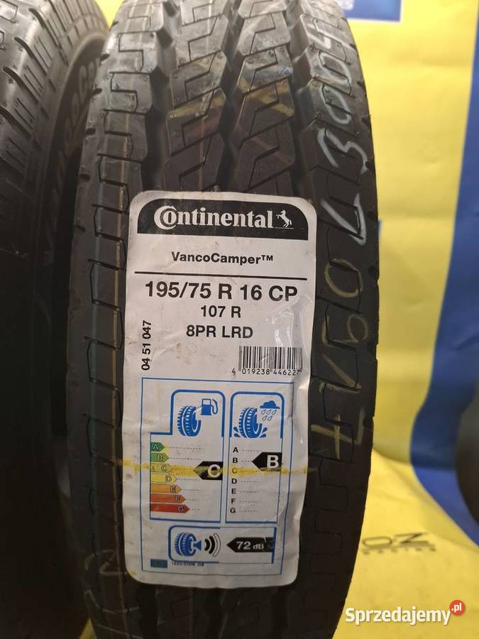 19575 16 CP 8PR LD NOWE Continental 0917 wielkopolskie Obrzycko
