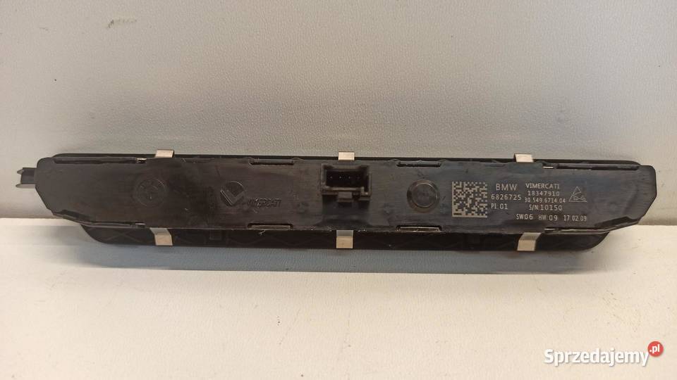 BMW 7 G11 PANEL OBŁUGI FOTELA 6826725