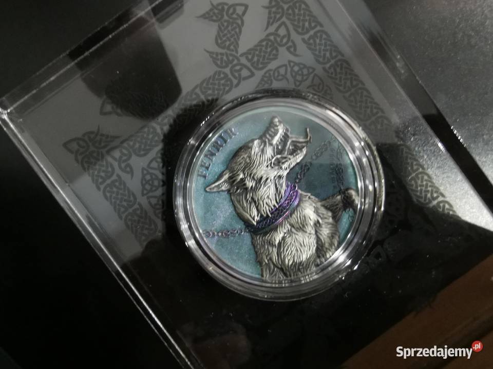 Fenrir moneta Germania Beasts 2 Oz High Relief dolnośląskie Głogów
