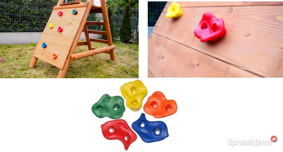 Plac Zabaw do Ogrodu SMERF DUŻA Ścianka Zabawki ogrodowe Olsztyn sprzedam