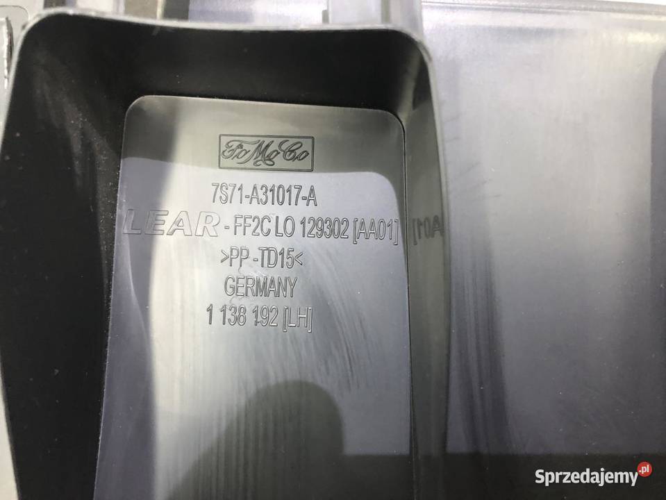 OSŁONA BAGAŻNIKA LEWA 7S71A31017A MONDEO MK4 osobowe wielkopolskie