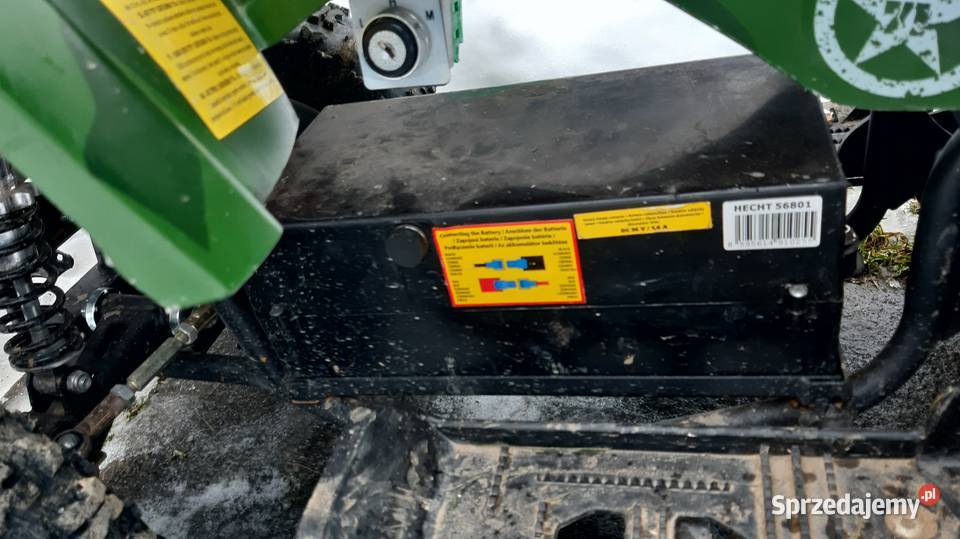 Quad elektryczny Hecht 51060 na aukumulator podkarpackie Czarna Górna sprzedam