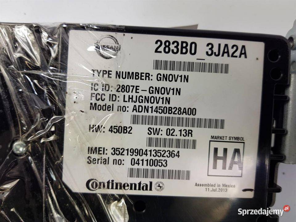 MODUŁ INFINITI Q50 283B03JA2A Lipno