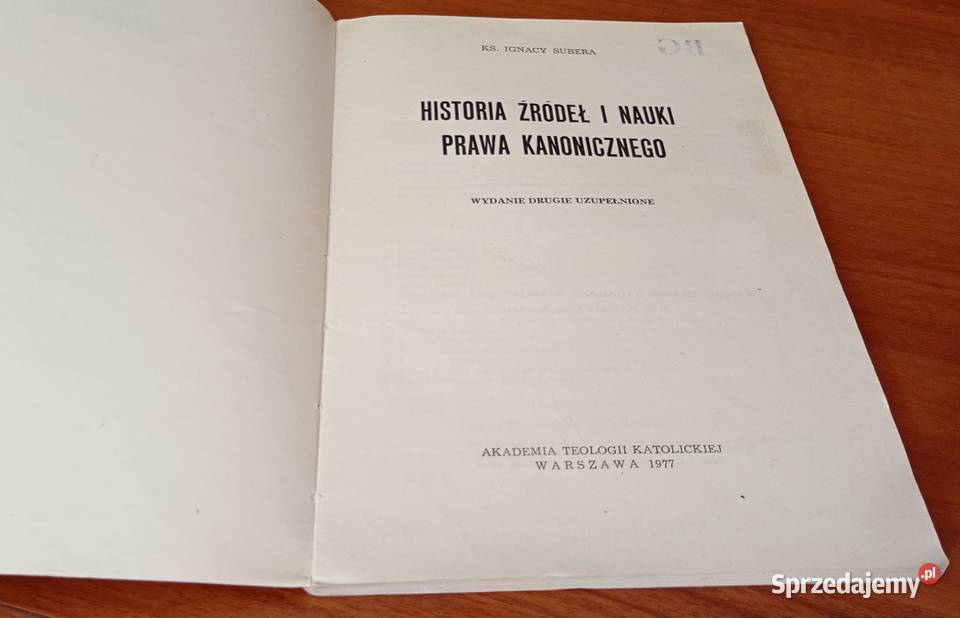 Historia źródeł i nauki prawa kanonicznego kompendium, repetytorium, opracowanie Gdańsk