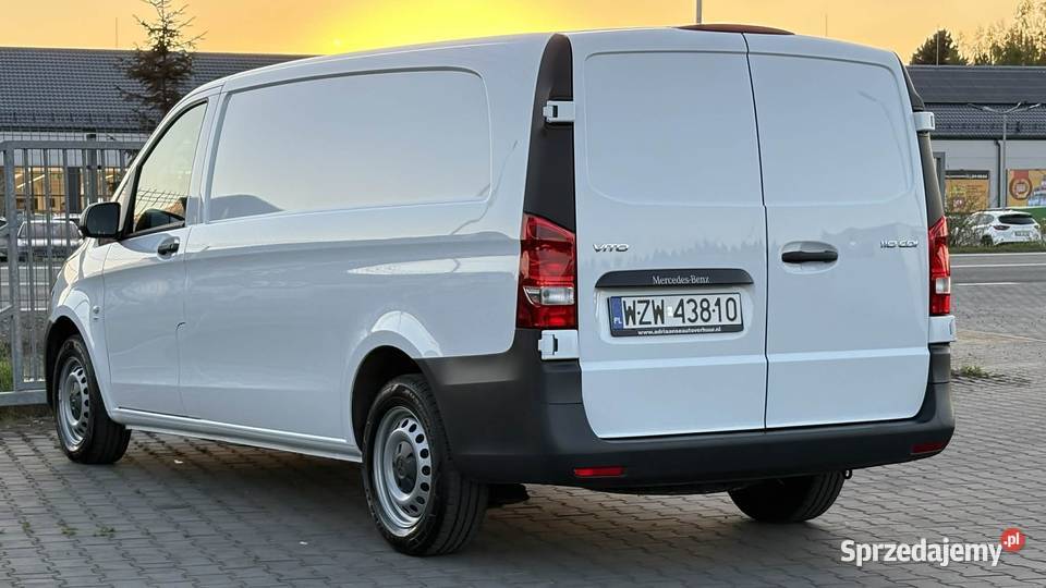 2024 MercedesBenz Vito Extralong 26 faktura vat nieuszkodzony Zwoleń