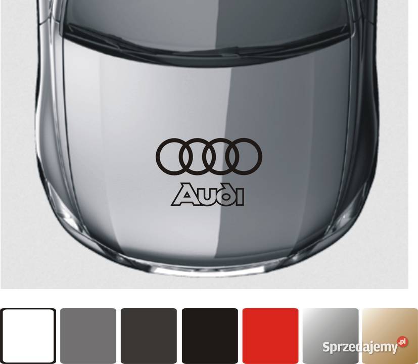 naklejka na maske samochód AUDI Kraków sprzedam