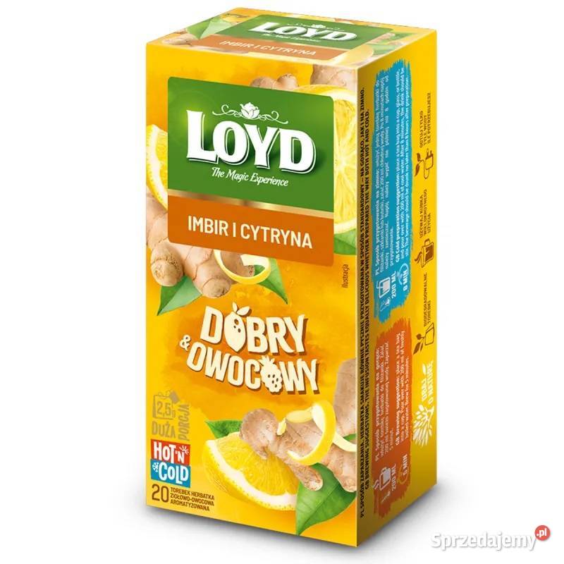 Loyd herbata owocowa 20 t cytryna gruszka wiśnia Stare Miasto