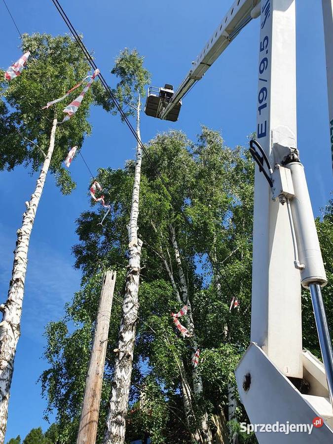 Wynajem Podnośnik koszowy Zwyżka 20m Wynajem maszyn i urządzeń