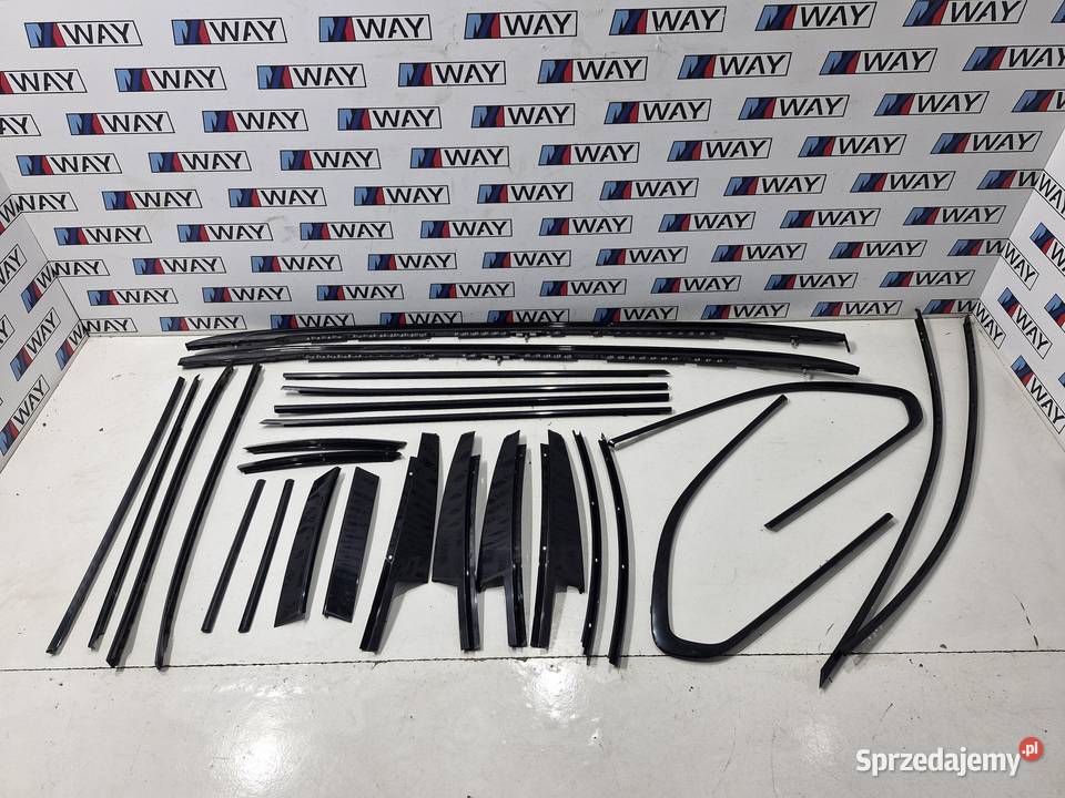 BMW F11 LISTWY ZEWNĘTRZNE SHADOWLINE CZARNY