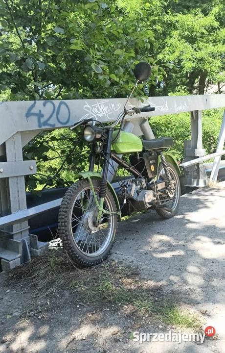 Romet Ogar 205 kadetwskshl papier białe tablice garażowany łódzkie Zelów sprzedam